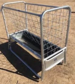 6-Foot Wire Bunk Feeder Hay Rack