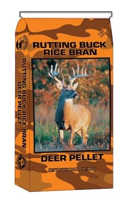 40 Lb Crosshairs Rutting Buck Rice Bran Deer Pellet