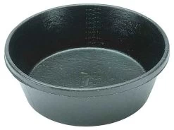 15-Gallon Black Rubber All Purpose Tub