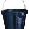 12-Quart Black Rubber Pail -Farm And Ranch Store orgill 1a 6908875