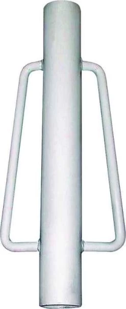 Gray Steel T-Post Pounder
